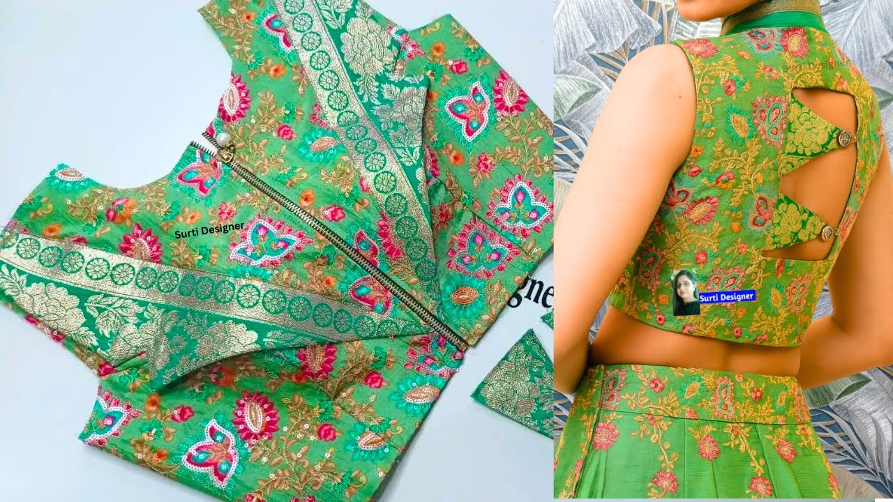 Collar Neck Blouse cutting and stitching | Collar blouse cutting and stitching | New Collar blouse