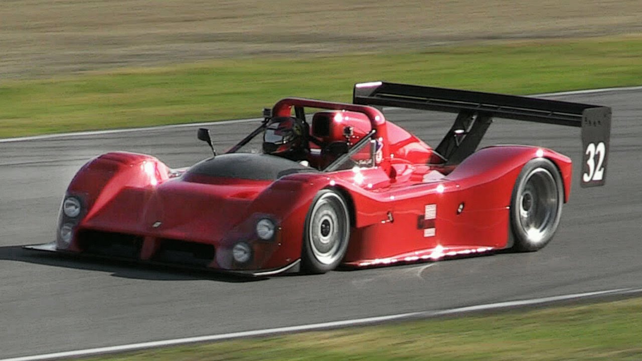 Ferrari 333 SP V12 Sound - Accelerations, Fly Bys & Flames