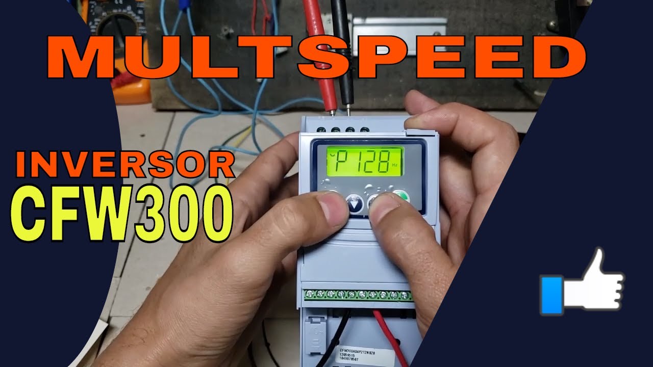INVERSOR DE FREQUÊNCIA CFW300 WEG - MULTSPEED - PARÂMETROS