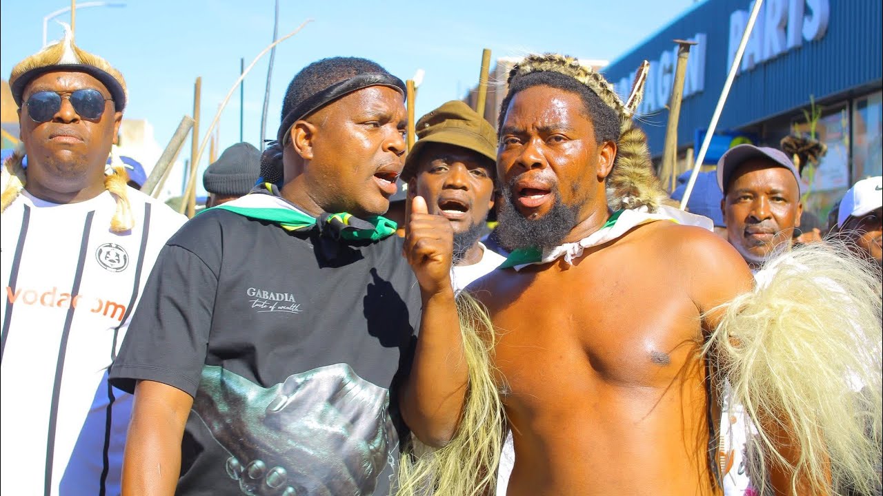 Watch: March and March today fighting illegal immigrants in Springs kwaThema