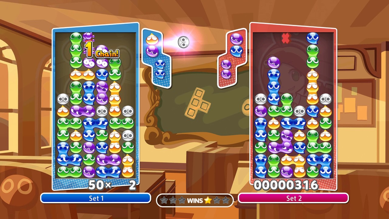 [ENG / Expert Play] Puyo Puyo Tetris vs puyota_kr (Puyo vs Puyo)