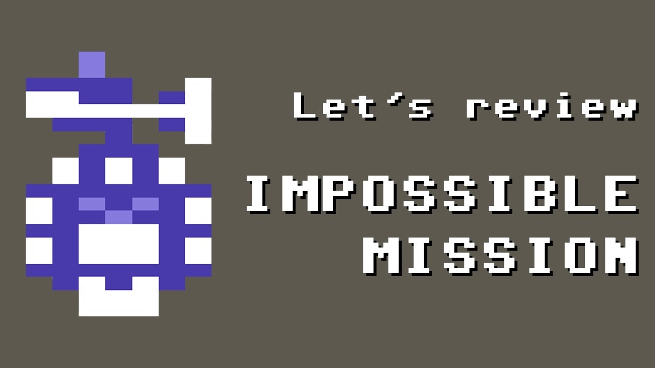 Impossible Mission - Commodore 64 - One of the Best C64 Games of All Time - Synopsis & Review
