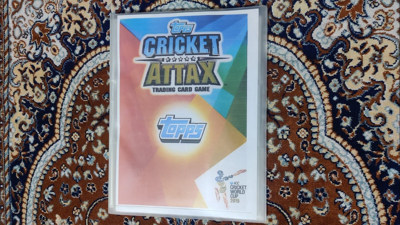Cricket Attax ICC World Cup Australia & New Zealand 2015 by Topps India | Complete Set.