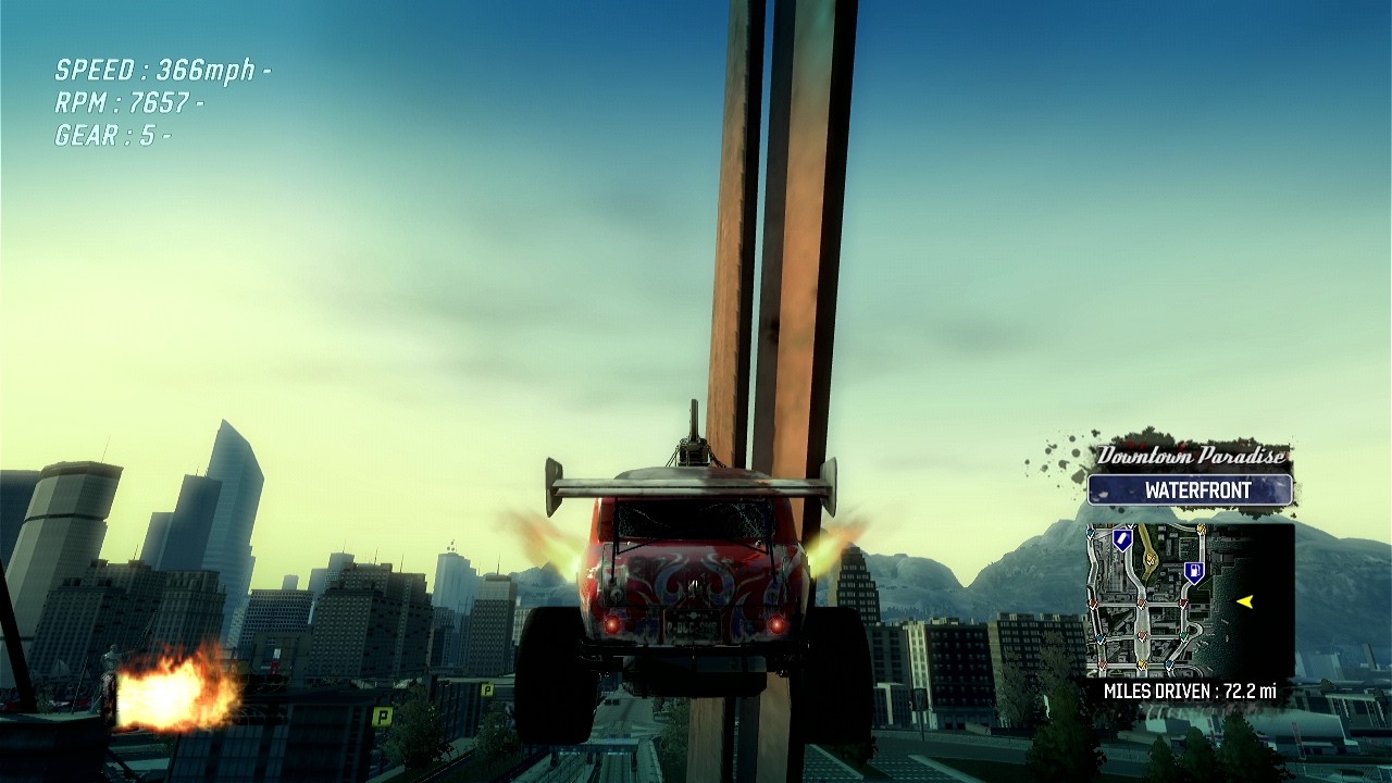 Burnout Paradise the REAL Extreme Hot Rod (Over 500 mph)