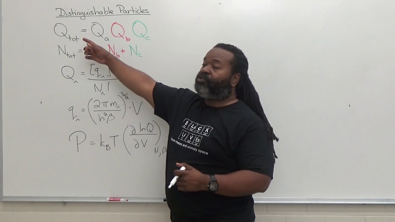 Distinguishable Particles: Pressure