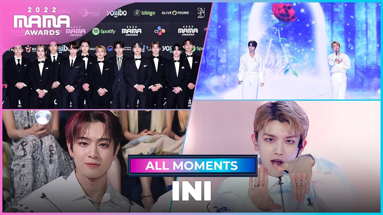 [#2022MAMA] INI (아이엔아이) | All Moments