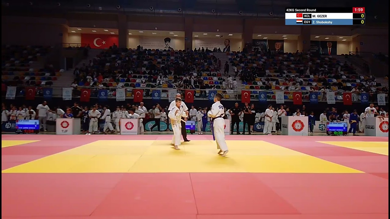 MUHAMMED ALİ  GEZER - Zeyad Shobokshy 42KG Second Round