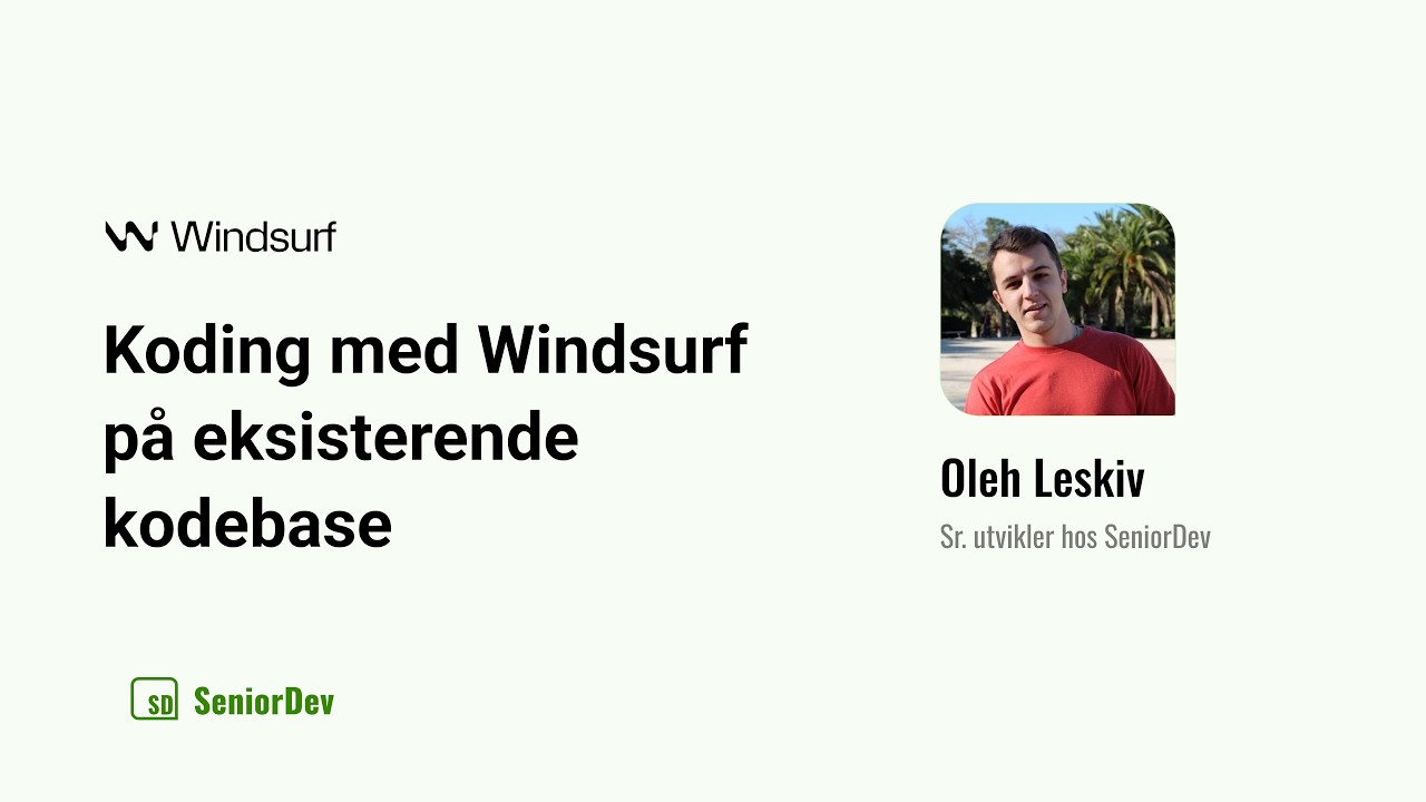 Coding with Windsurf Editor on existing code base