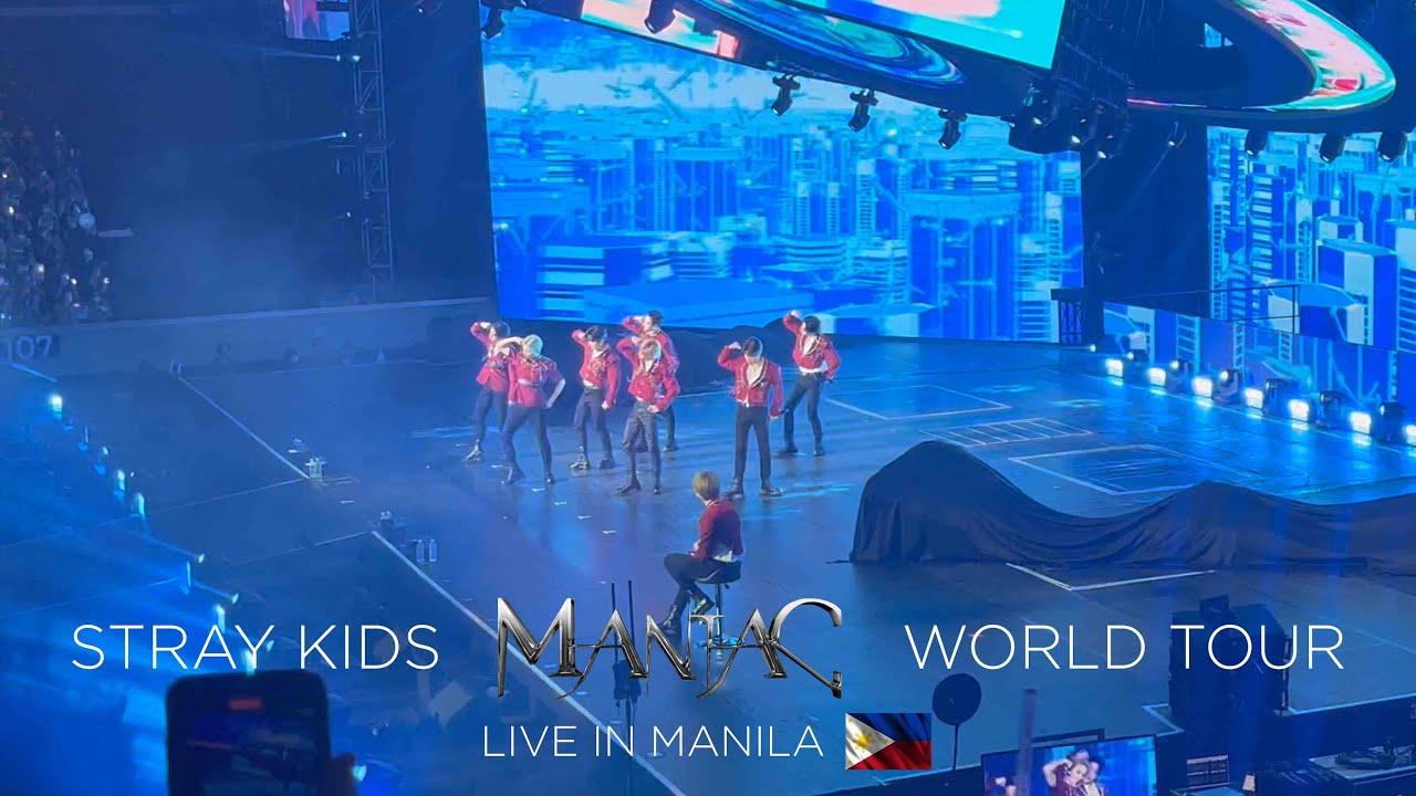 MANIAC + VENOM - Stray Kids Maniac World Tour Live in Manila Day 1 | Lower Box A 216 View (4K)