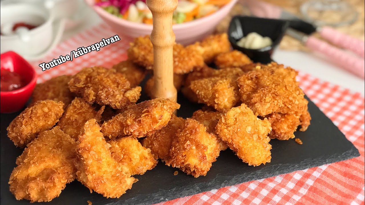 BAYILDIĞIMIZ KFC TAVUKLAR İŞTE BÖYLE YAPILIYOR HARİKA BİR TARİF OLDU😋 | KÜBRA PELVAN