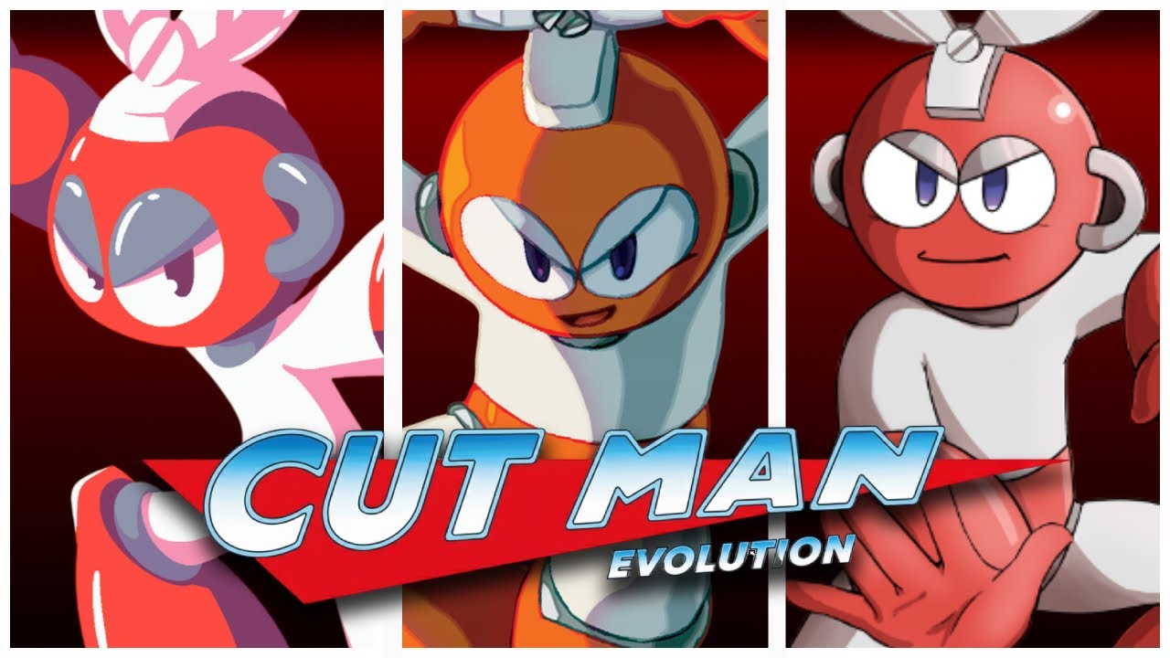 Evolution of All Cut Man Boss Battles in Mega Man Games (1987-2006)