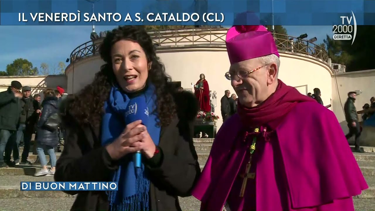 Di Buon Mattino (Tv2000) - La processione dell'Addolorata a S. Cataldo (CL)