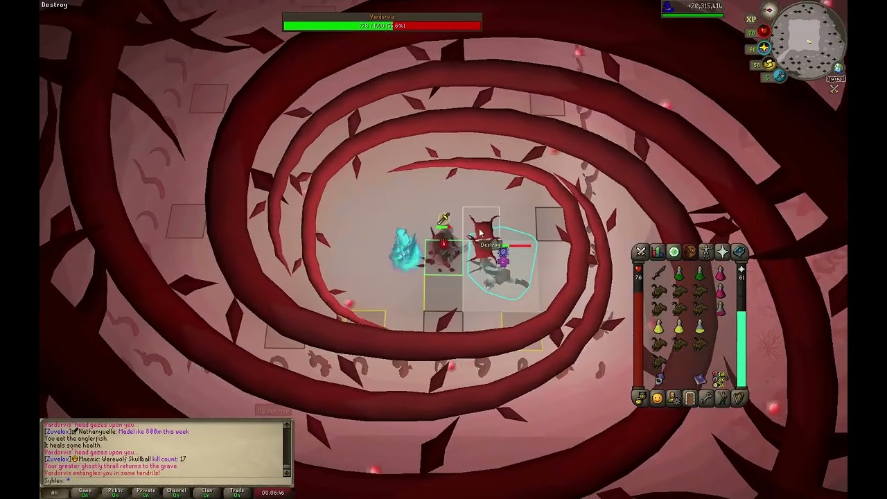 Awakened Vardorvis - First Kill