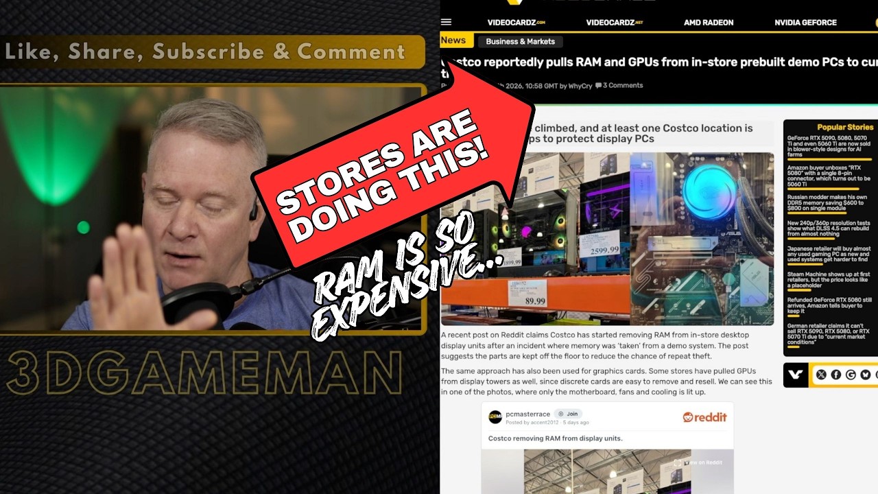 RAMpocalypse! RAM Prices Are So High Stores Are Doing This