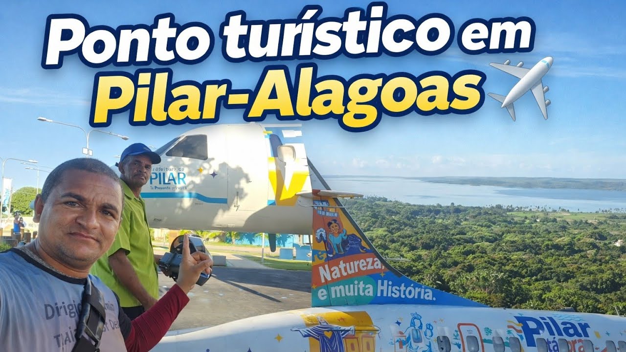 Reinauguração do avião na cidade do Pilar-Alagoas Ponto Turístico 