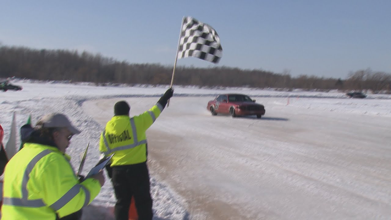 Ice Racing in Superior, Wisconsin