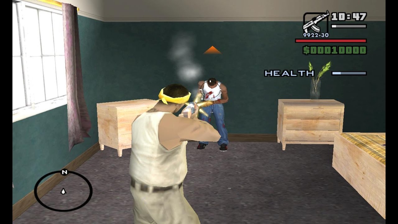 GTA San Andreas - DYOM Mission #1 - Kill CJ!