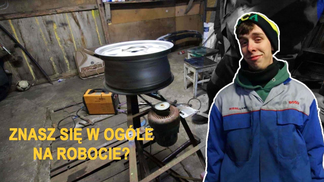 Tokarka do felg ale nie działa