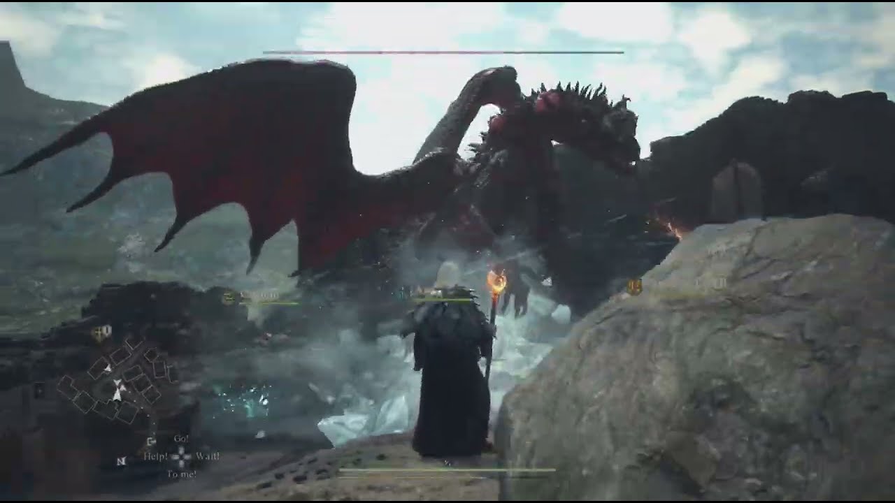 Tjstylesplays Dragons Dogma 2. Gandalf vs Dragon 🐉 