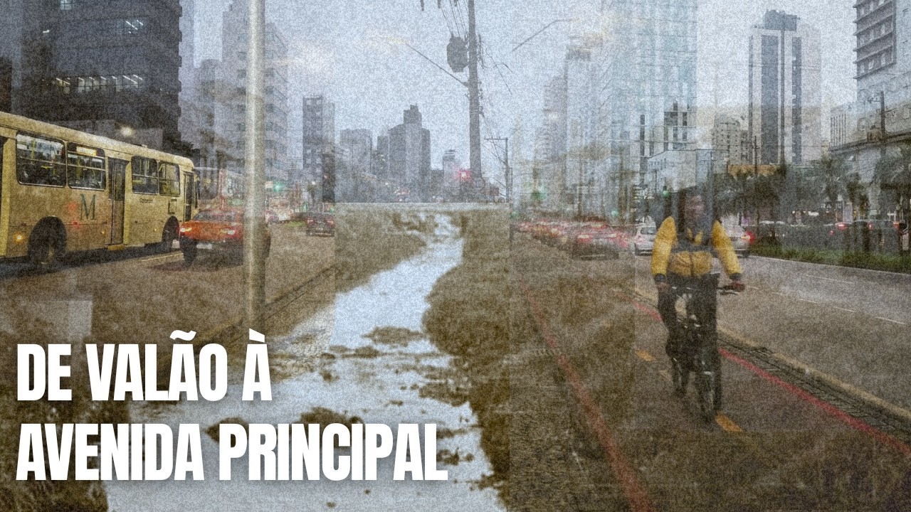 A história do RIO ESCONDIDO no CENTRO de Curitiba