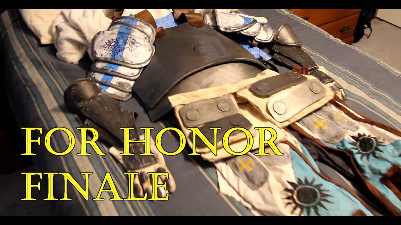 HOW TO: For Honor Costume ( Part 7 : Strapping and suiting up )