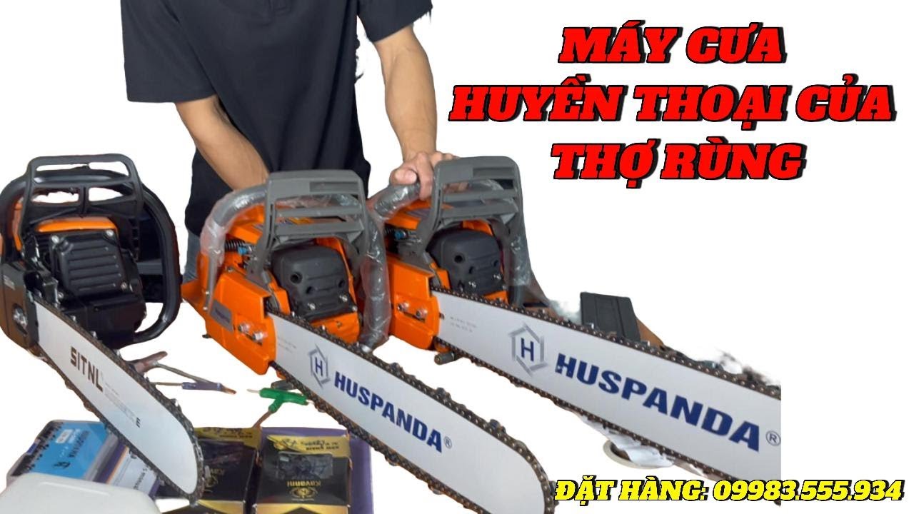 Máy cưa HUSPANDA 365 – Mạnh – Bền – Dễ Xài .#MayCuaXichHuspanda#MayCua2Thi#MayCuaGiaTot #CuaCayTo