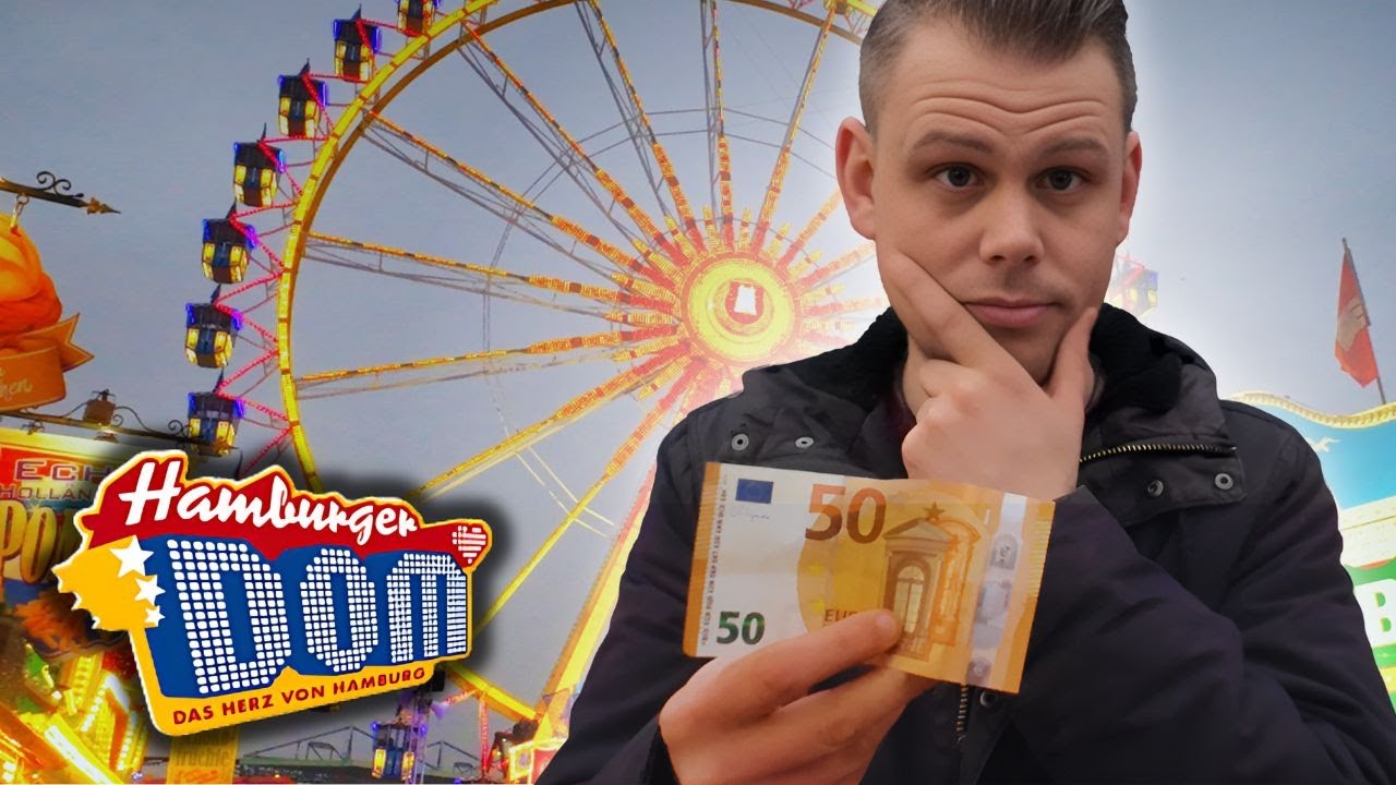 Mit nur 50€ Budget auf dem Hamburger DOM - wie weit kommt man wirklich? Fahrgeschäfte, Essen, Preise