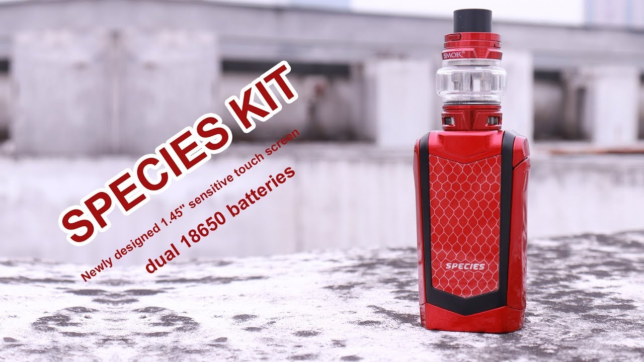 SMOK Species 230W Touch Screen Mod Mod with TFV8 Baby V2 Tank Atomizer