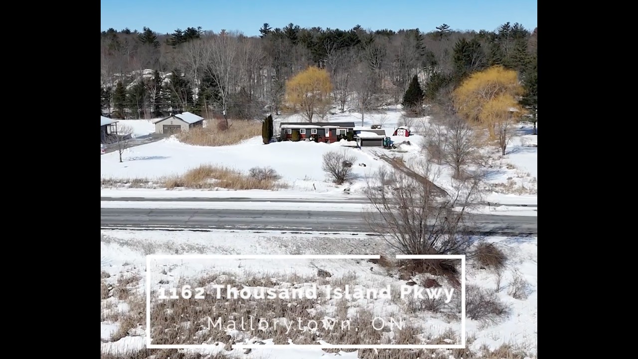 FOR SALE - 1162 Thousand Islands Pkwy, Mallorytown