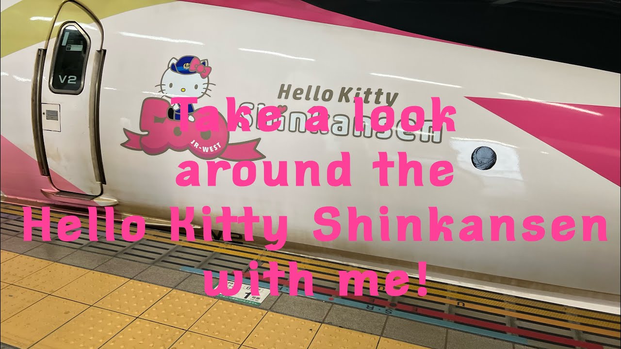 Let’s ride the Unique Hello Kitty Shinkansen in Japan!