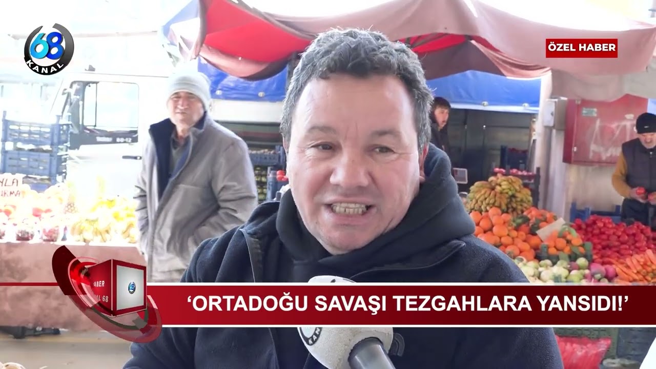 ORTADOĞUDAKİ SAVAŞ PAZAR TEZGAHLARINA YANSIDI