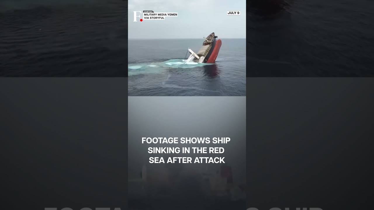Houthis Release Footage Showing Attack on Red Sea Ship | Subscribe to Firstpost | N18G