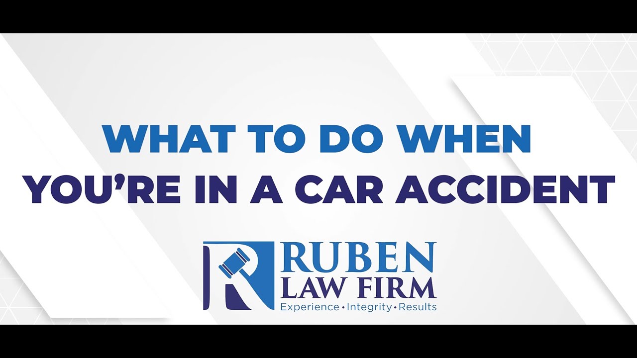 What you need to do when you are in a car accident in Maryland