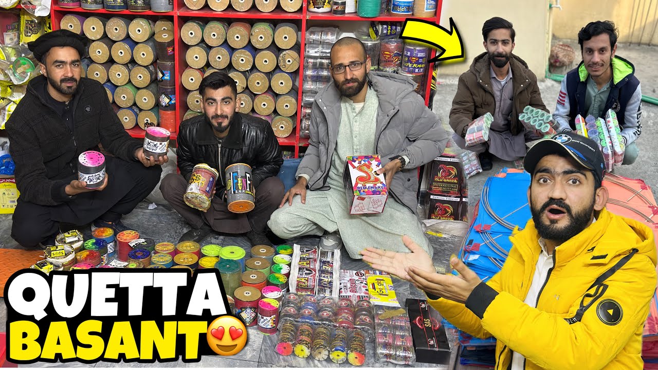 Quetta Basant 2025 Ky liya zalim kuppay🥵1-lakh Ka Basant stock😱Quetta Basant Stock Packing📦