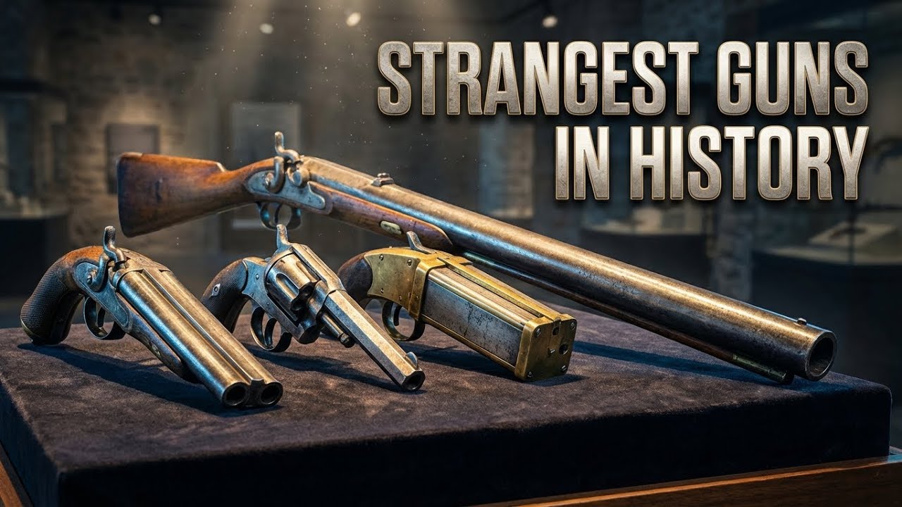 The Weirdest Guns in History | Strange Firearms & Their Stories