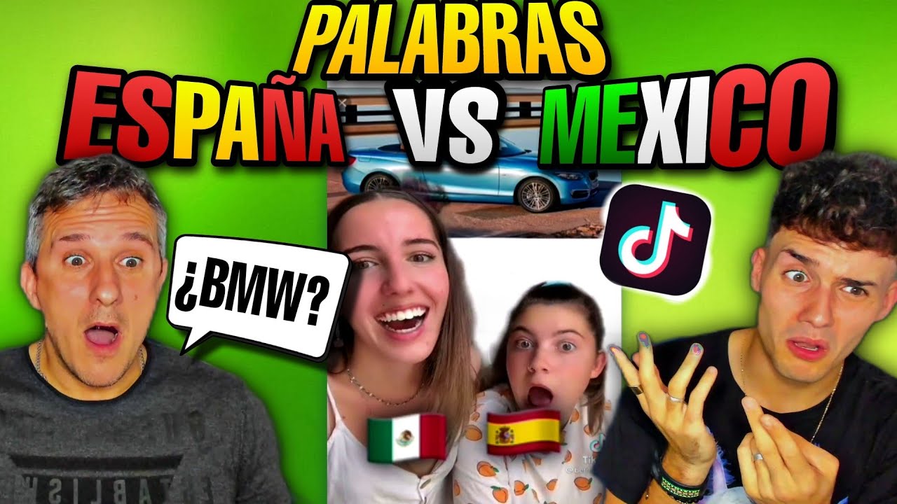 🇲🇽PALABRAS MEXICANAS vs PALABRAS ESPAÑOLAS🇪🇸 *PADRE ESPAÑOL REACCIONA* y NO SABÍA ESTO😱