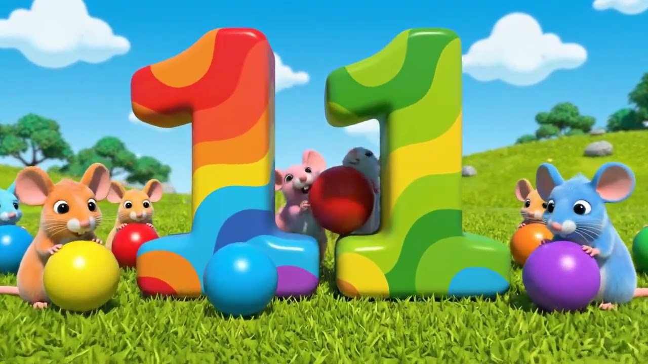 Count 1–20 Animal Song 🐷🎶 | Fun Chubby Animals for Toddlers