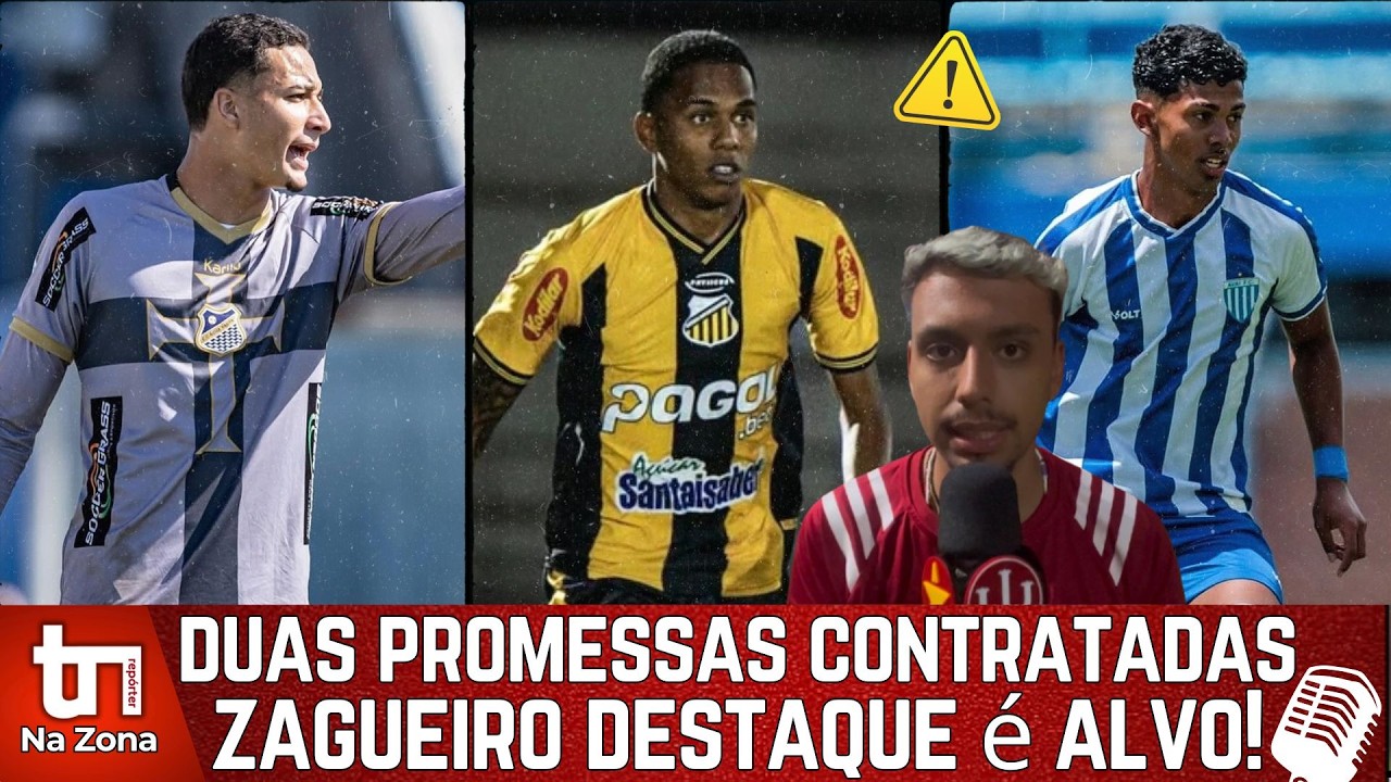 🔴⚪️ DUAS PROMESSAS CONTRATADAS E ZAGUEIRO FOI TENTADO! 