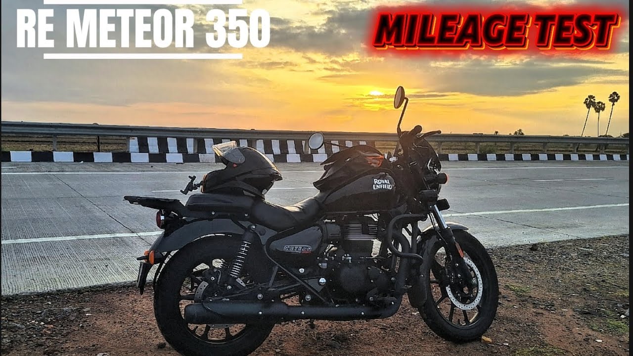 Royal enfield meteor 350 mileage test | Tamil |