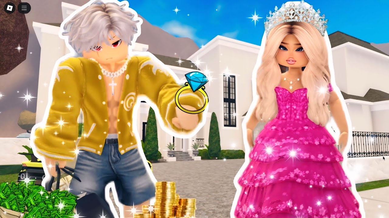 Young Master HIRED me as HIS GIRLFRIEND but...(Berry Avenue) #roblox