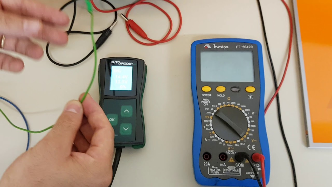 Dica 21: Teste de alternador pilotado parte 1. Testando os sinais do módulo para o alternador.