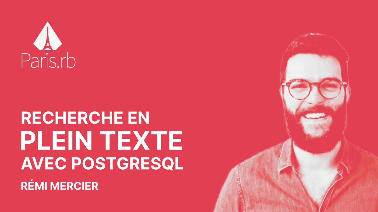Recherche en plein texte avec PostgreSQL