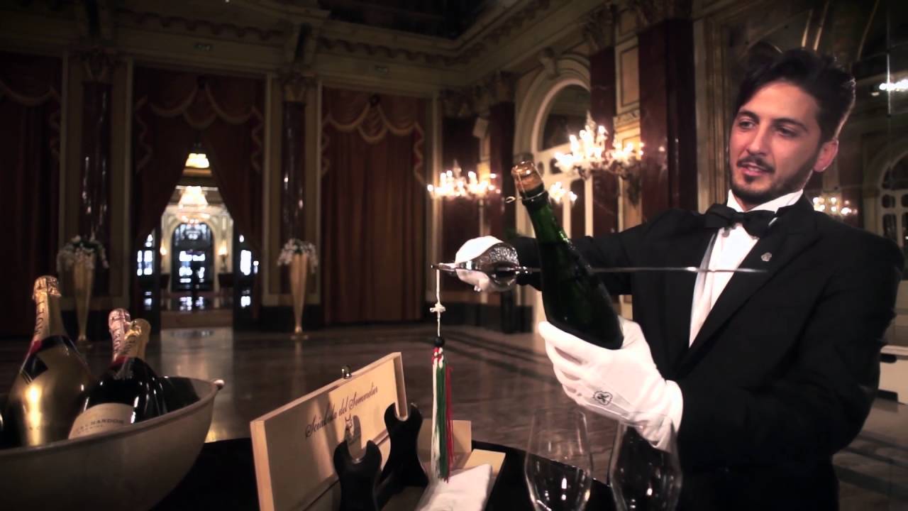 The Champagne Sabering | Rituals at The St. Regis Rome