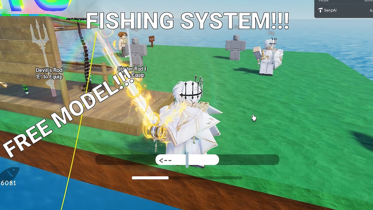[FREE MODEL] Fishing System | Roblox Studio