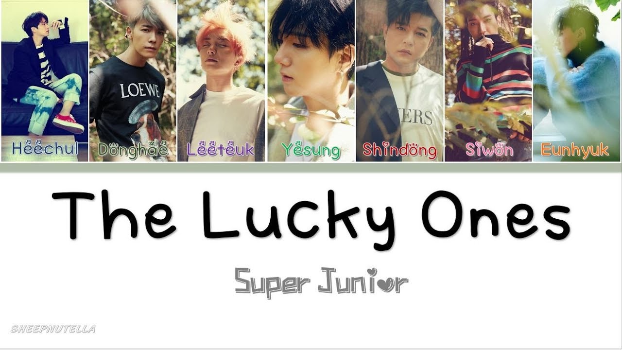 Super Junior 슈퍼주니어- The Lucky Ones [Color Coded Lyrics Han/Rom/Eng]