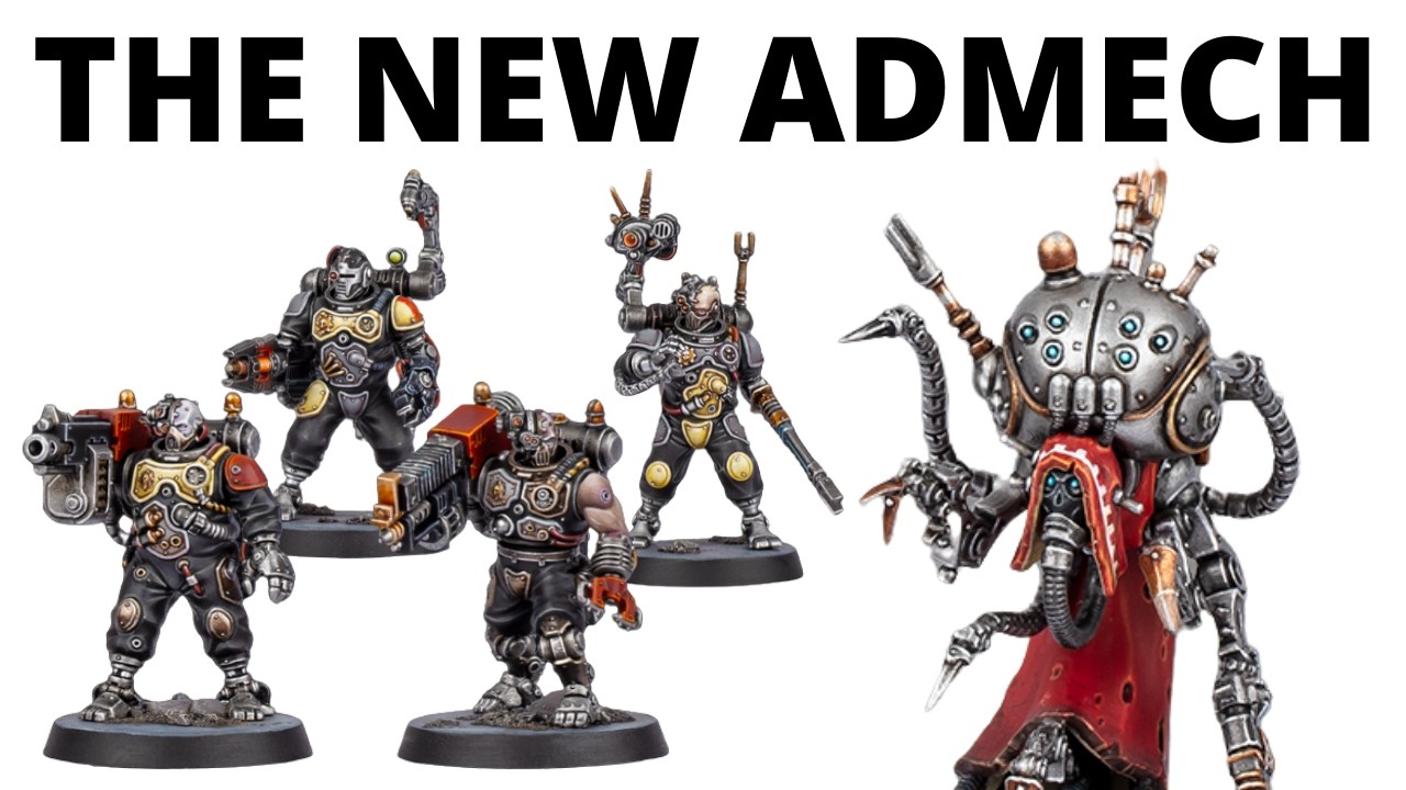 Servitors Return to Warhammer 40K-  The New Admech Servitor Battle Clade from Kill Team Typhon