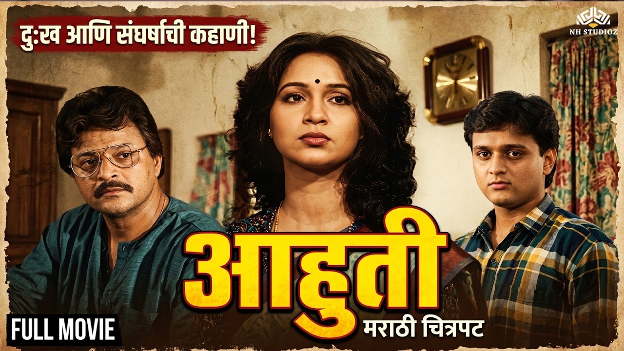 अश्विनी भावे लग्न झालेल्या प्रोफेसरच्या प्रेमात पडली आणि गर्भवती-Aahuti-आहुती New Marathi Full Movie