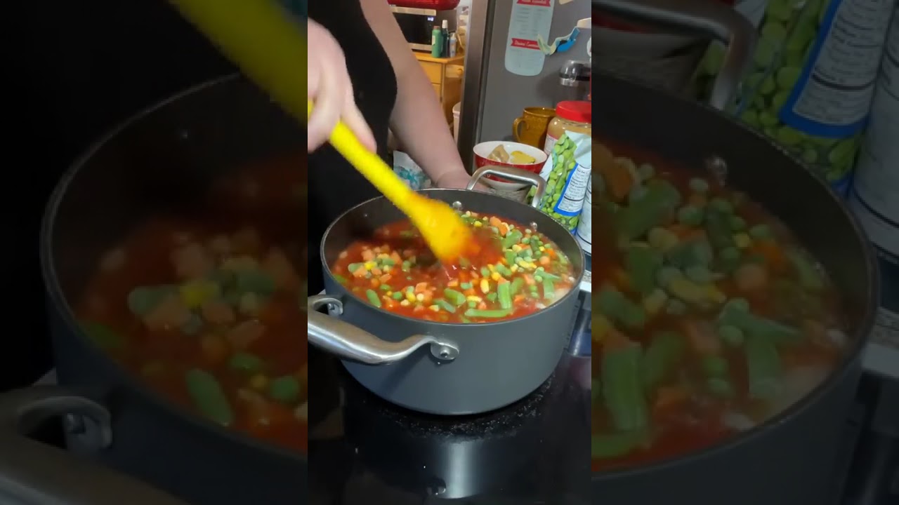 Beef And Vegetable Soup(In Laws Recipe) Video 1