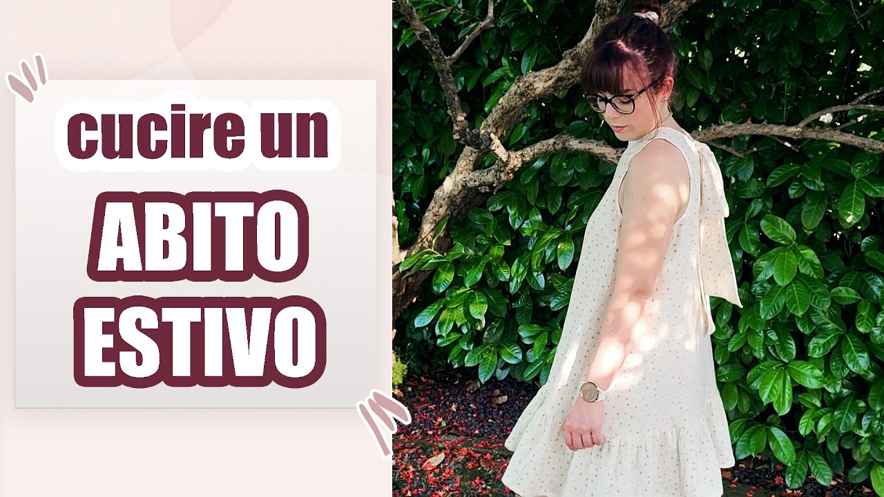 Cuciamo Insieme un ABITO A TRAPEZIO ESTIVO | Sara Armellin