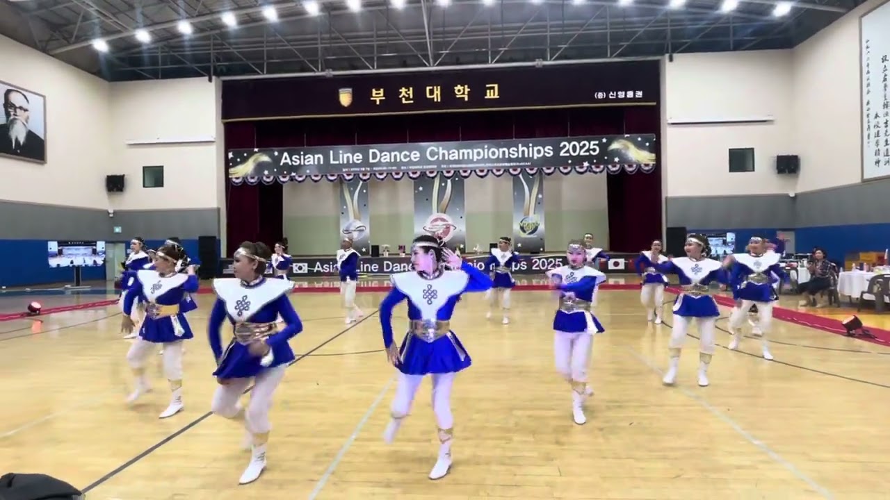 몽골라인댄스협회 공연 “징기스칸” WCDF KoSCAA-Asian LDChampionships